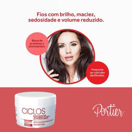 Imagem de Portier Ciclos B-tox Violet 250g + Ciclos B-Tox Mask Capilar 250g