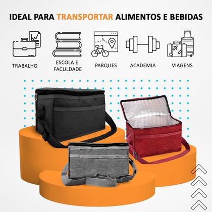 Imagem de Porto Marmita De Poliéster Bolsa Térmica PICNIC