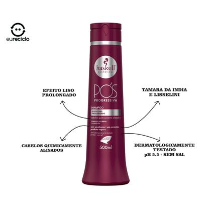 Imagem de Pós Progressiva Haskell Shamp Cond Masc 500 ml Mimo