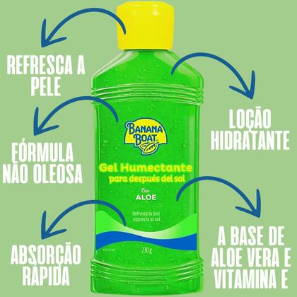 Imagem de Pós Sol Banana Boat Gel Humectante Aloe Vera