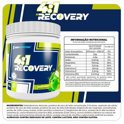 Imagem de Pós Treino Recovery 4:1 900g Maçã Verde - Endurance Series NewNutrition