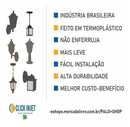 Imagem de Poste Balizador De Jardim Luminária Colonial Vintage 426