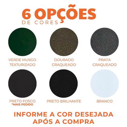Imagem de Poste Romano com 2 Luminárias Alumpínio de Jardim Área Externa