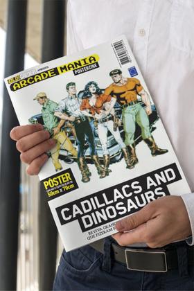 Imagem de Pôster Arcades - Cadillacs and Dinousaurs - Arte B