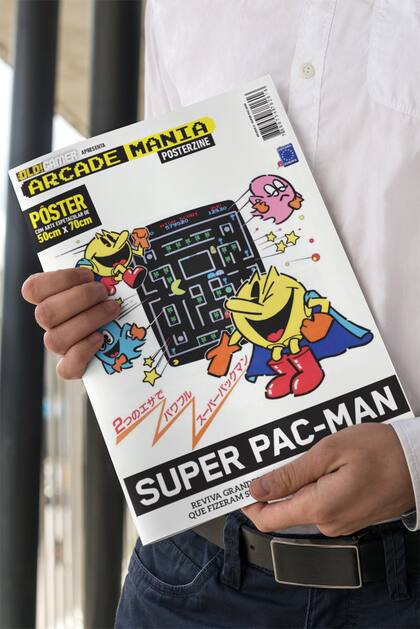 Imagem de Pôster Arcades - Super Pac-Man
