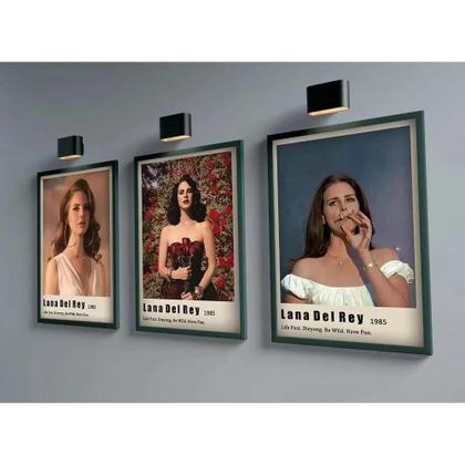 Imagem de Pôster De Arte De Parede Lana Del Rey Em Lona, Álbum De Música, Rapper, Hip Hop, Decoração Estética