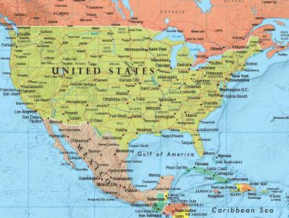 Imagem de Pôster do mapa mundial Swiftmaps RMC Large 81x127cm laminado
