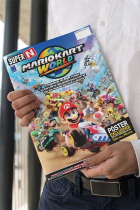 Imagem de Pôster Gigante Mario Kart World - Posterzine Super N