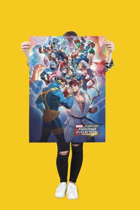 Imagem de Pôster Gigante - Marvel vs. Capcom Fighting Collection