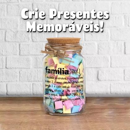 Imagem de Pote 500ml Hermético Vidro Com Tampa De Rolha Para Armazenar Temperos, Biscoitos Ou Usar Em Projetos De Artesanato