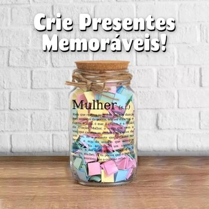 Imagem de Pote 500ml Hermético Vidro Com Tampa De Rolha Para Armazenar Temperos, Biscoitos Ou Usar Em Projetos De Artesanato