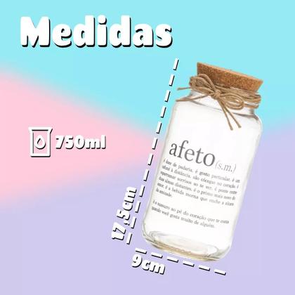 Imagem de Pote 750ml Hermético Vidro Com Tampa De Rolha Para Armazenar Temperos, Biscoitos Ou Usar Em Projetos De Artesanato
