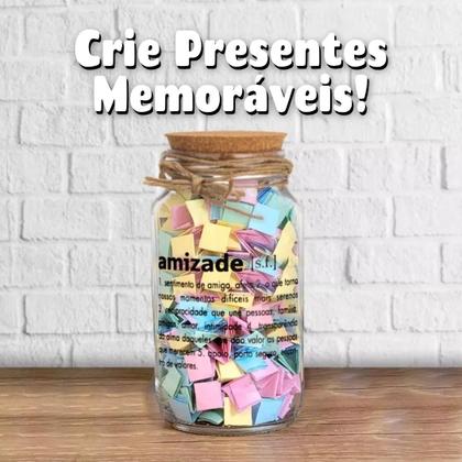 Imagem de Pote 750ml Hermético Vidro Com Tampa De Rolha Para Armazenar Temperos, Biscoitos Ou Usar Em Projetos De Artesanato