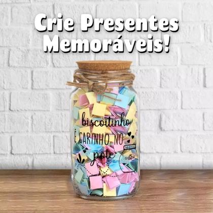 Imagem de Pote 750ml Hermético Vidro Com Tampa De Rolha Para Armazenar Temperos, Biscoitos Ou Usar Em Projetos De Artesanato