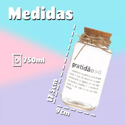 Imagem de Pote 750ml Hermético Vidro Com Tampa De Rolha Para Armazenar Temperos, Biscoitos Ou Usar Em Projetos De Artesanato