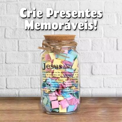 Imagem de Pote 750ml Hermético Vidro Com Tampa De Rolha Para Armazenar Temperos, Biscoitos Ou Usar Em Projetos De Artesanato