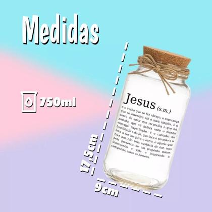 Imagem de Pote 750ml Hermético Vidro Com Tampa De Rolha Para Armazenar Temperos, Biscoitos Ou Usar Em Projetos De Artesanato