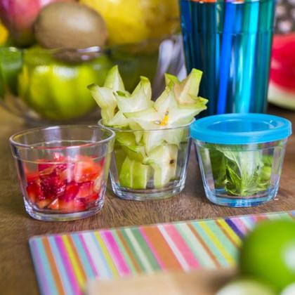 Imagem de Pote Americano Vidro Clássico Papinha c/ Tampa Sortida 6UNI