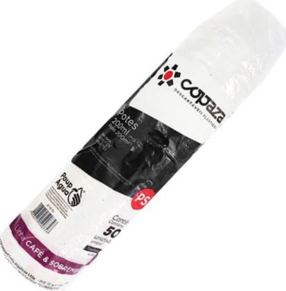 Imagem de Pote c/tampa 200 ml - Copaza - café, sobremesa, potes (261)