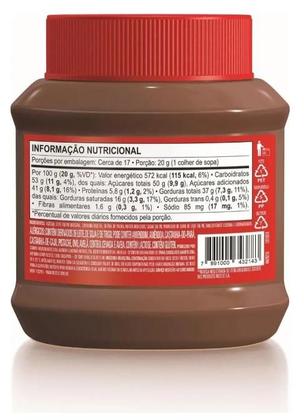 Imagem de Pote Creme Chocolate Crocante Kit Kat Crunchy Creamy 330g Nestlé