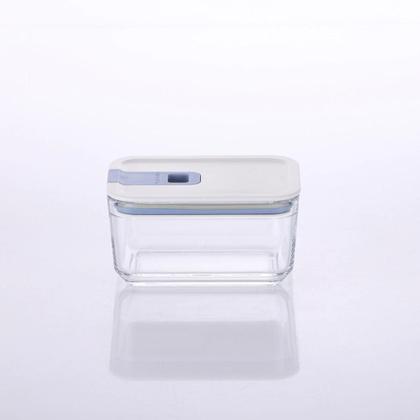 Imagem de Pote de Vidro Hermético Retangular - 1600ml - Tampa com Alavanca - Perfect Seal - Neoflam