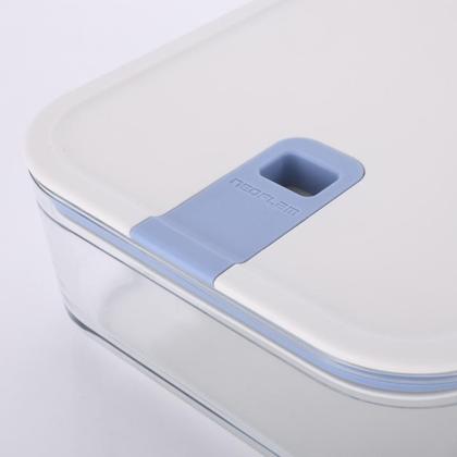 Imagem de Pote De Vidro Hermético Retangular - Tampa Com Alavanca - 23