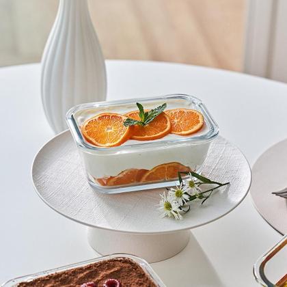 Imagem de Pote De Vidro Retangular - Válvula Na Tampa - 1900Ml - Neofl