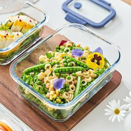 Imagem de Pote de Vidro Retangular - Válvula na tampa - 1900ml - Neoflam - GLACÉ Z