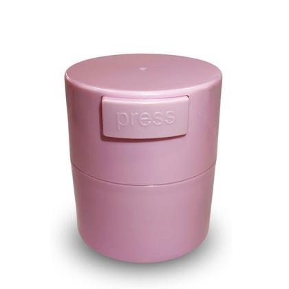 Imagem de Pote Hermético Para Armazenar Cola Extensão De Cílios Rosa