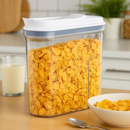 Imagem de Pote Hermético para Cereal OXO Pop 2,3L Conserva Alimentos Vedação Perfeita