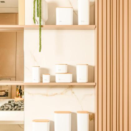 Imagem de Pote Hermético Retangular Keep  1,5L  Organizador