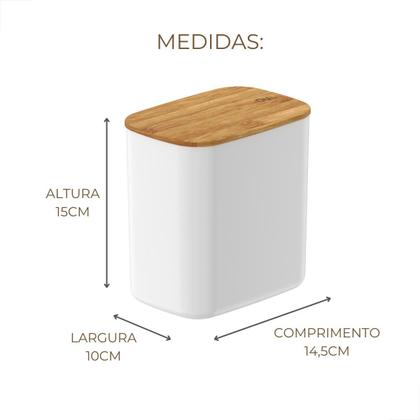 Imagem de Pote Hermético Retangular Keep  1,5L  Organizador