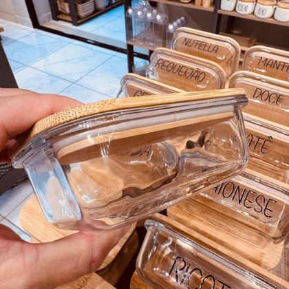 Imagem de Pote Hermético Vidro (370 ml) Liso