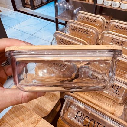 Imagem de Pote Hermético Vidro (370 ml) Liso