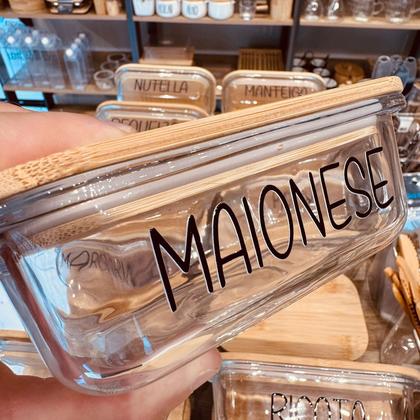 Imagem de Pote Hermético Vidro (370 ml) Maionese