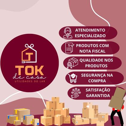 Imagem de Pote Hermético Vidro Retangular 1040ml Marmita Tampa Trava