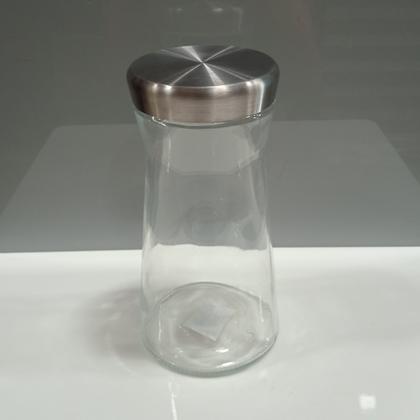 Imagem de Pote Home&Co 26x11x11cm Vidro Transparente 1,4L para Cozinha Mantimentos e Alimentos