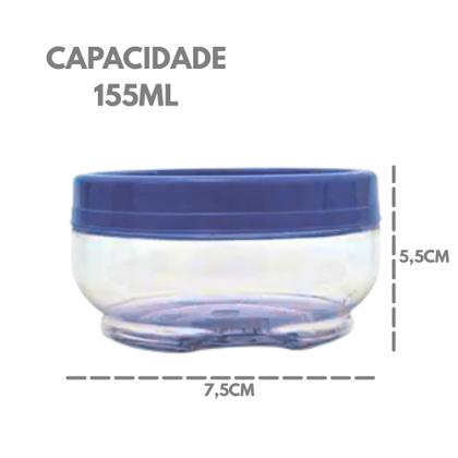 Imagem de Pote Lanche Infantil Gira e Trava 155ml - Plasutil Disney