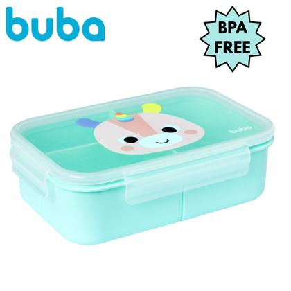 Imagem de Pote Lunchbox Unicórnio Hermético Com Divisórias 1000Ml 19721 - Buba