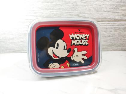 Imagem de Pote Marmita Com Divisória Hermético Plasutil Azul Ou Rosa