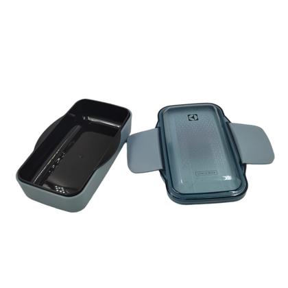 Imagem de Pote Marmita Com Divisoria Lunch Box Electrolux 2 Em 1 Preta