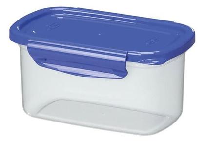 Imagem de Pote Marmita Retangular Com Tampa E Travas 850ml Free Bpa