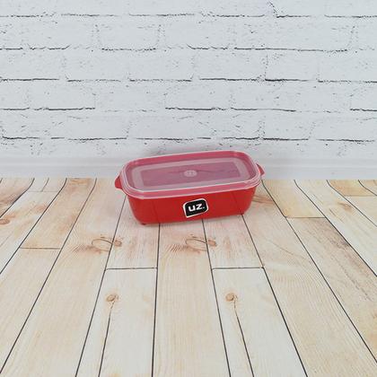 Imagem de Pote Multiuso Premium Retangular 500 mL Armazenamento Alimentos Prático Polipropileno Livre de BPA Resistente Micro-ondas Freezer