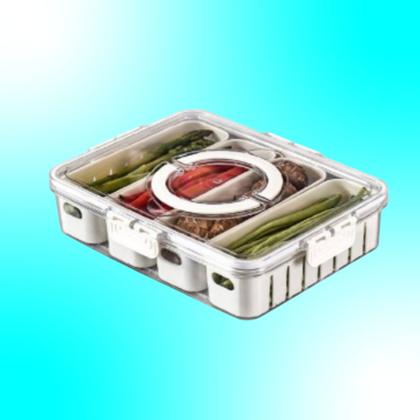 Imagem de Pote Organizador com Tampa 4 Dìvisórias