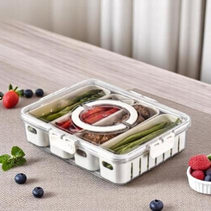 Imagem de Pote Organizador com Tampa 4 Dìvisórias