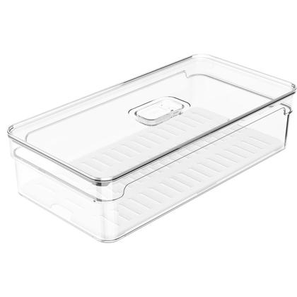 Imagem de Pote Organizador de Alimentos Geladeira Clear Fresh Ou