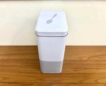 Imagem de Pote Para Açúcar De Metal Com Tampa 1 Litro Mantimento