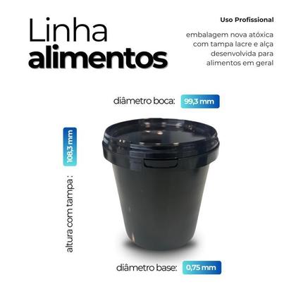 Imagem de Pote Para Bolacha - Kit Com 150 Pçs