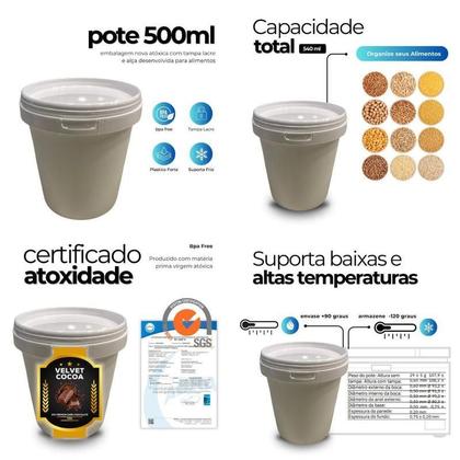 Imagem de Pote Para Descarte De Residuos - Kit Com 250 Pçs