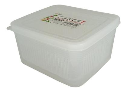 Imagem de Pote Plástico Com Escorredor P/ Queijo/tofu K-230 1,1l